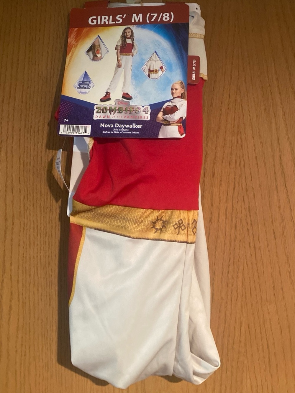 Disney Girls' Nova Daywalker Costume zombieβs 4 new size M 7/8